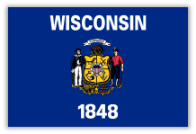 Wisconsin State Flag